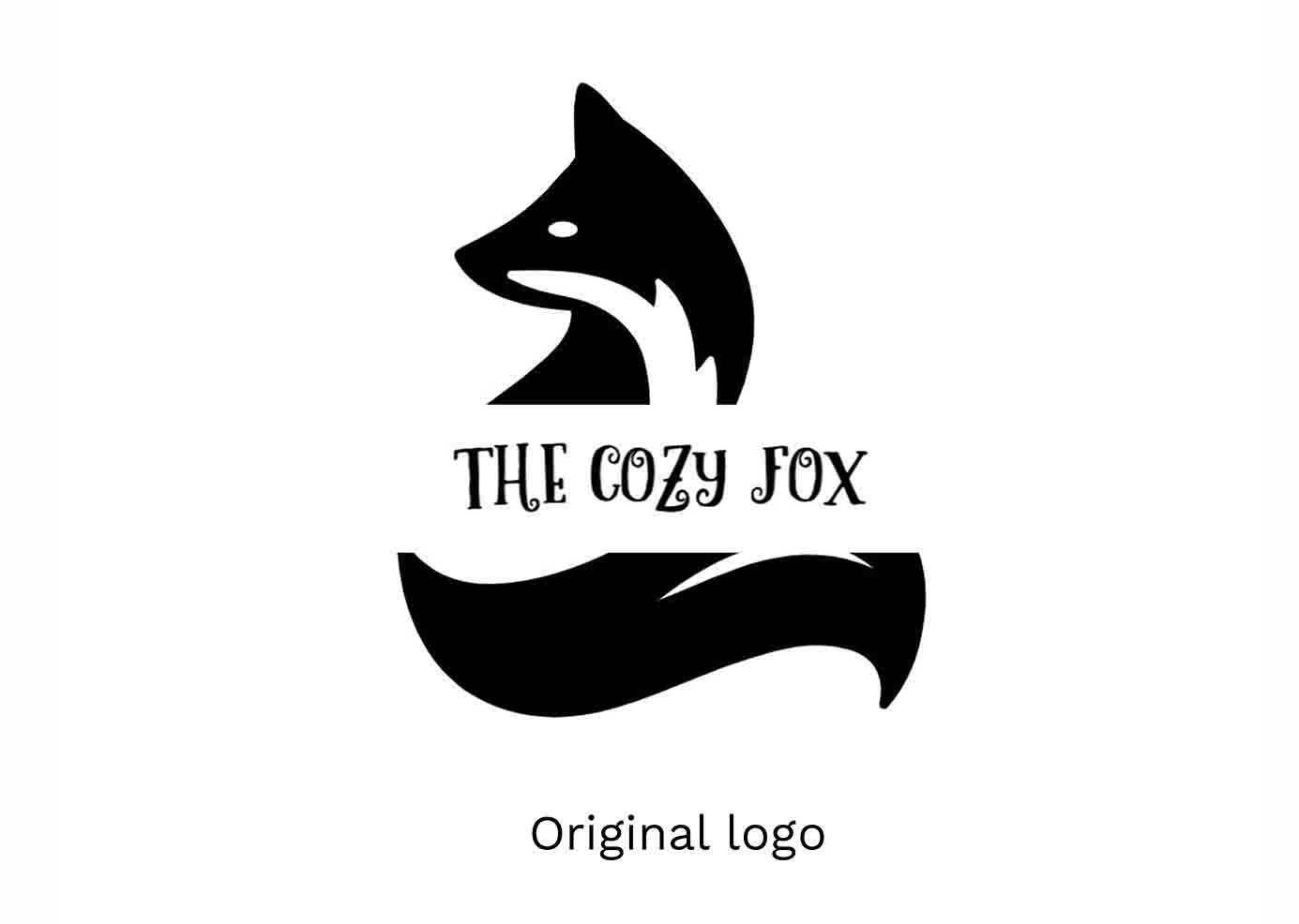 The originlal logo for The Cozy Fox