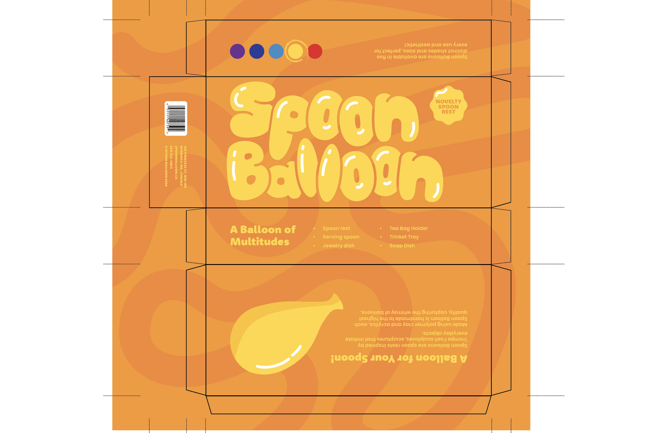 Spoon Balloon packaging